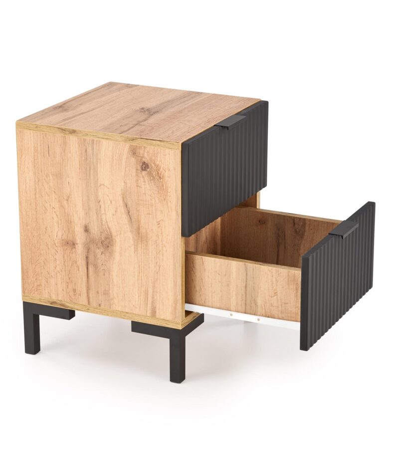 Öökapp NELARO, tamm / must