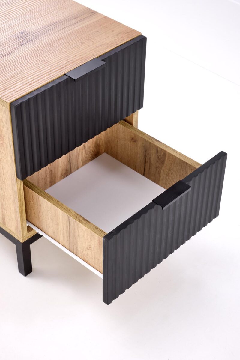 Öökapp NELARO, tamm / must