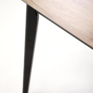 Pikendatav Söögilaud  GULVAR, wootani tamm / must