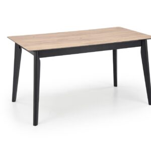 Pikendatav Söögilaud  GULVAR, wootani tamm / must