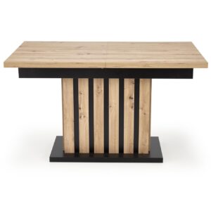 Pikendatav söögilaud LAMERON,  tamm / must