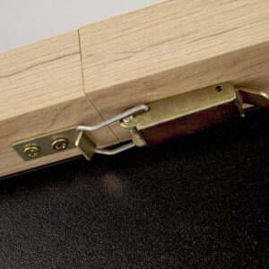 Pikendatav Söögilaud BAGRON, artisan tamm / must