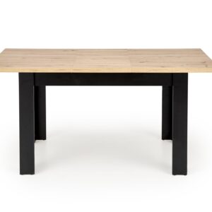 Pikendatav Söögilaud BAGRON, artisan tamm / must