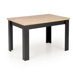 Pikendatav Söögilaud BAGRON, artisan tamm / must