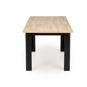 Pikendatav Söögilaud BAGRON, artisan tamm / must