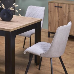 Pikendatav Söögilaud BAGRON, artisan tamm / must