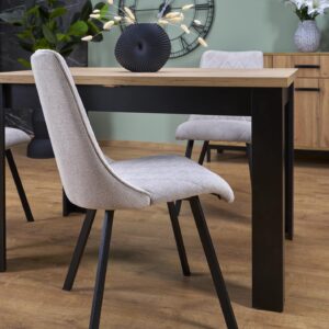 Pikendatav Söögilaud BAGRON, artisan tamm / must