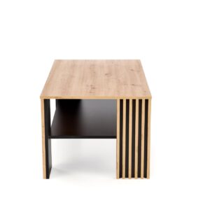 Kohvilaud FEMORA, käsitöö kask / must