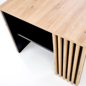 Kohvilaud FEMORA, käsitöö kask / must