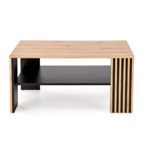 Kohvilaud FEMORA, käsitöö kask / must