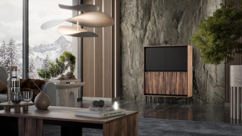 Kummut VERAALTO, pähkel / must