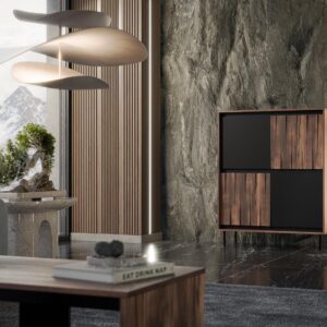 Kummut VERAALTO, pähkel / must