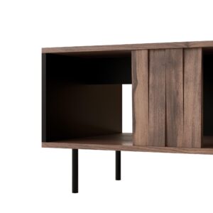 Kohvilaud VERAANTE, pähkel / must