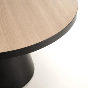 Söögilaud GIACOMO, naturaalne / must