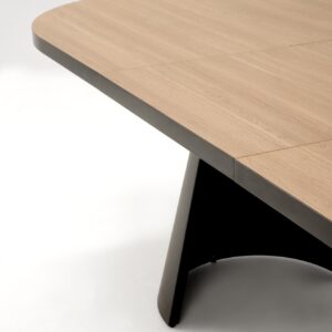 Söögilaud GIACOMO, naturaalne / must