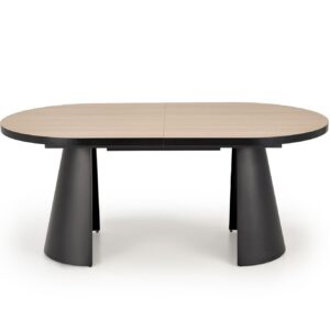 Söögilaud GIACOMO, naturaalne / must