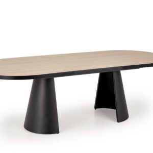 Söögilaud GIACOMO, naturaalne / must