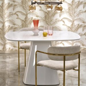 Söögilaud FLAVIO, valge