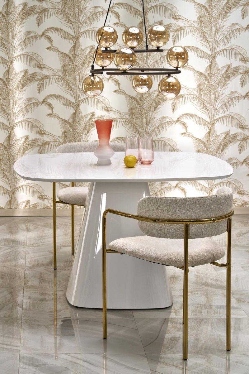 Söögilaud FLAVIO, valge