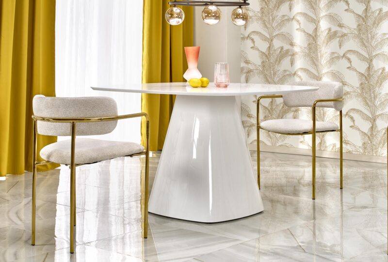 Söögilaud FLAVIO, valge