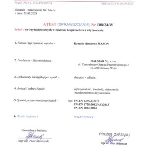 Kontoritool MASVIN, must