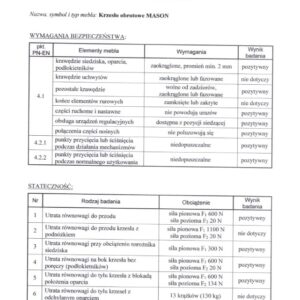 Kontoritool MASVIN, must