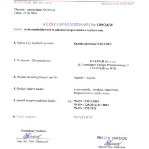 Kontoritool PARLON, must