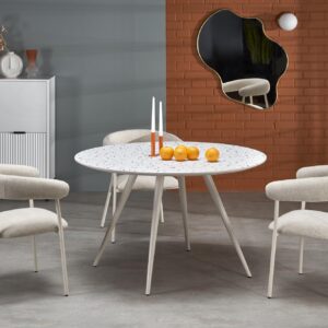 2010001203827_4 Söögilaud ARMON, lastriko / must