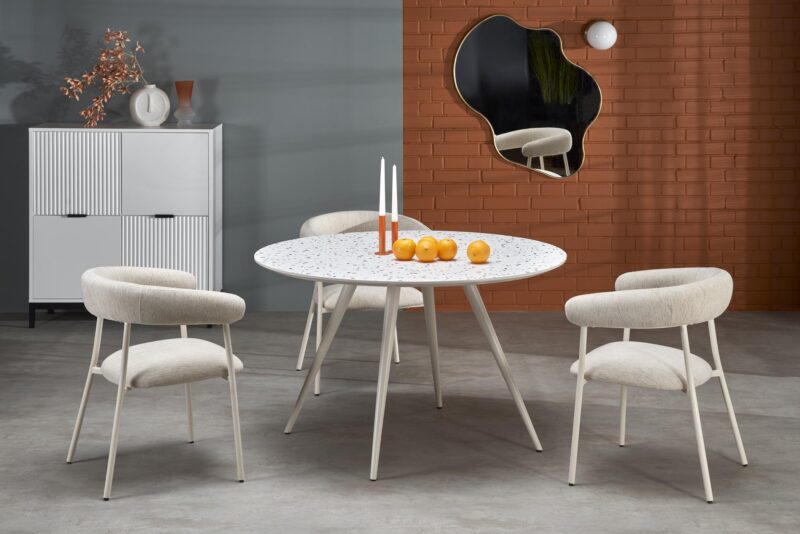 2010001203827_4 Söögilaud ARMON, lastriko / must