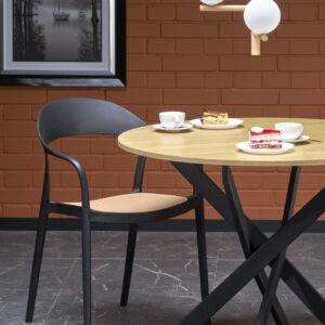 Söögilaud EDGAR, kuldne tamm