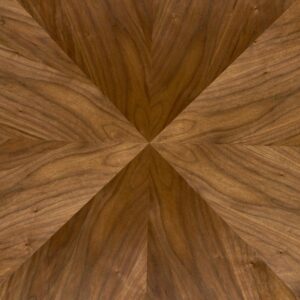 Söögilaud DANILO, pähkel / must