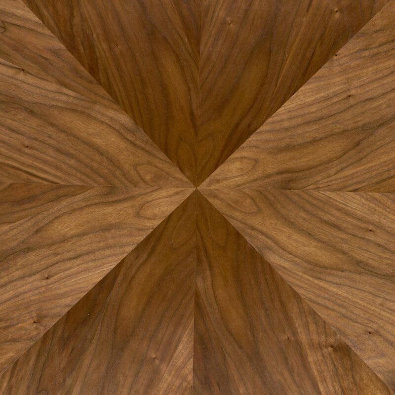 Söögilaud DANILO, pähkel / must