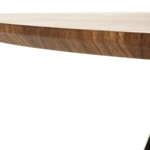 Söögilaud DANILO, pähkel / must