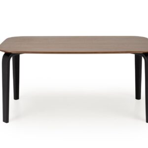 Söögilaud PEDRAN, pähklipuu / must