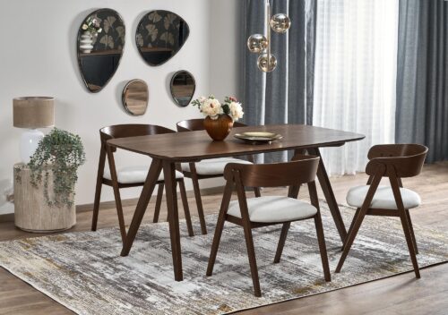 Söögilaud MIGRAN, pähklipuidust / pähklipuu