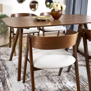 Söögilaud MIGRAN, pähklipuidust / pähklipuu