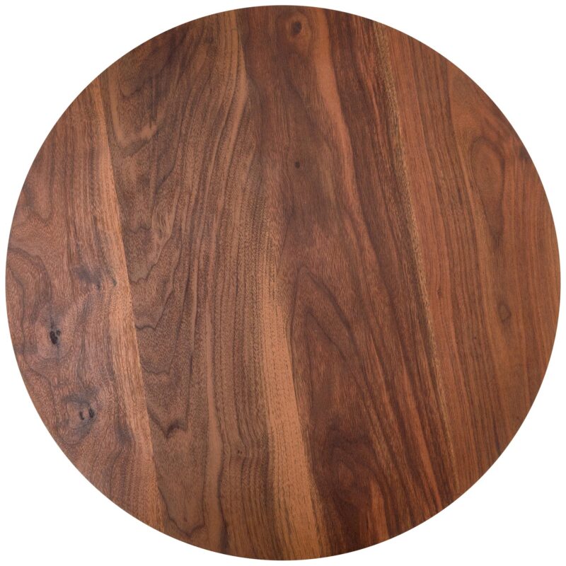 Kohvilaud JAVAL, pähklipuu / must