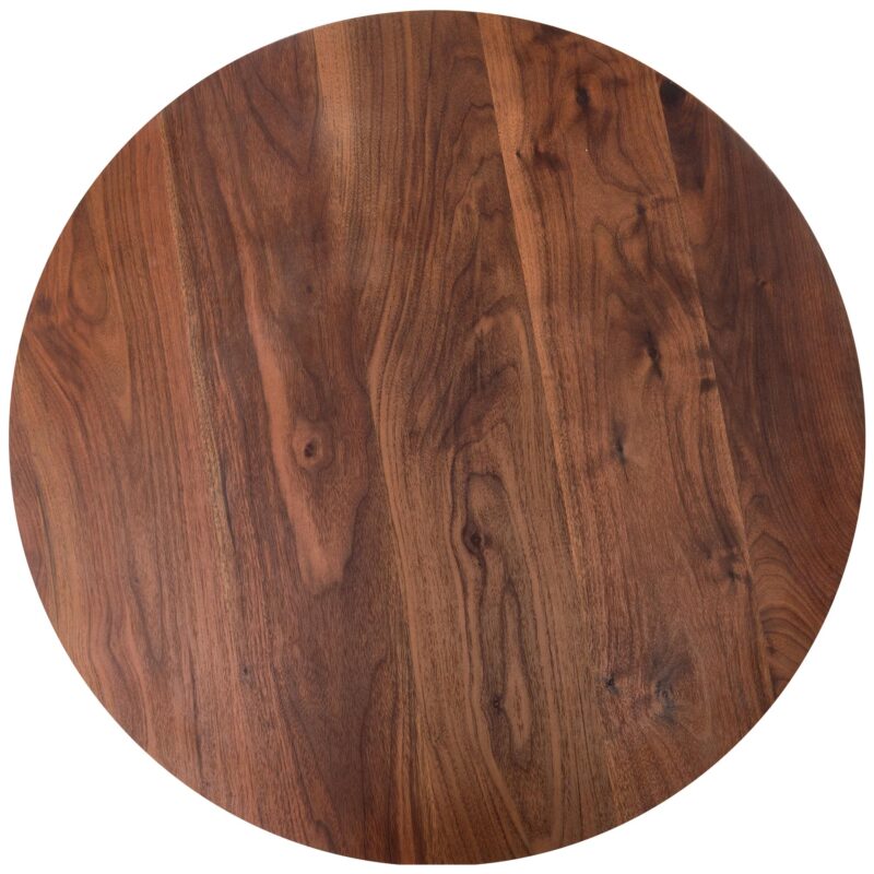 Kohvilaud JAVAL, pähklipuu / must