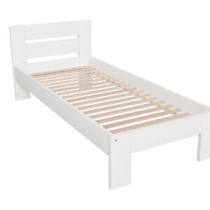 Voodi MATI 90, värvus: valge