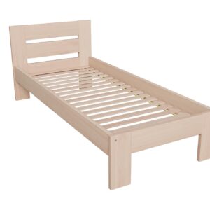 Voodi MATILORA 90x200, naturaalne tamm