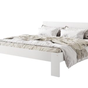 Voodi MATI 160, värv: valge