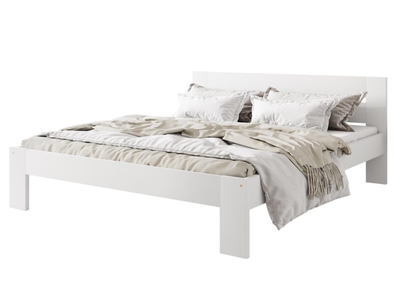 Voodi MATI 160, värv: valge