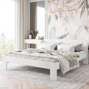 Voodi MATI 160, värv: valge