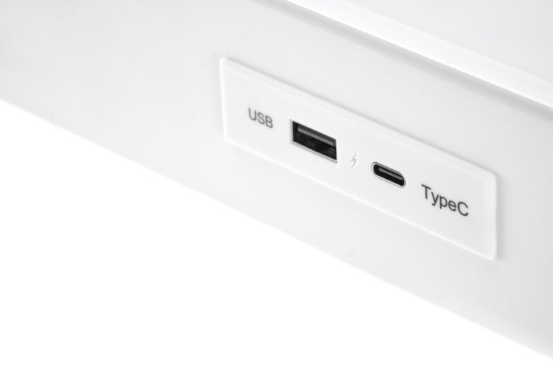 Reguleeritav kirjutuslaud ZARA LUX, valge