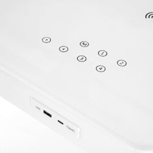 Reguleeritav kirjutuslaud ZARA LUX, valge