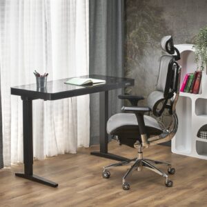 Reguleeritav kirjutuslaud ZARA LUX, must