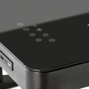 Reguleeritav kirjutuslaud ZARA LUX, must