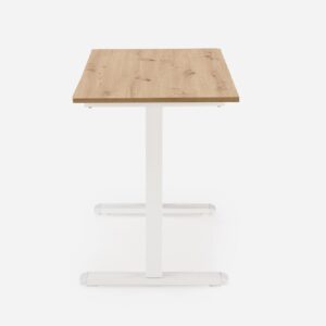 Reguleeritav kirjutuslaud ZAORA tamm / valge