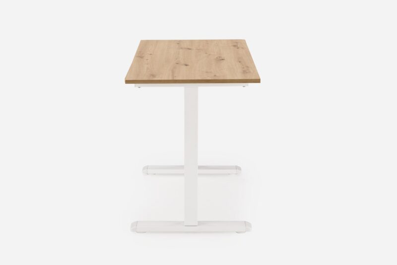 Reguleeritav kirjutuslaud ZAORA tamm / valge