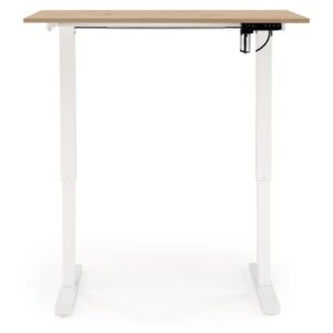 Reguleeritav kirjutuslaud ZAORA tamm / valge